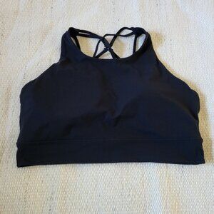 NWT BuffBunny Collection Geo Sports Bra in Onyx Black Size XXXL